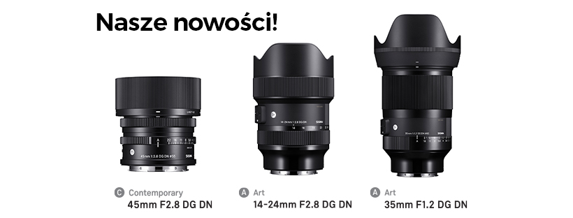 Nowe obiektywy SIGMA
