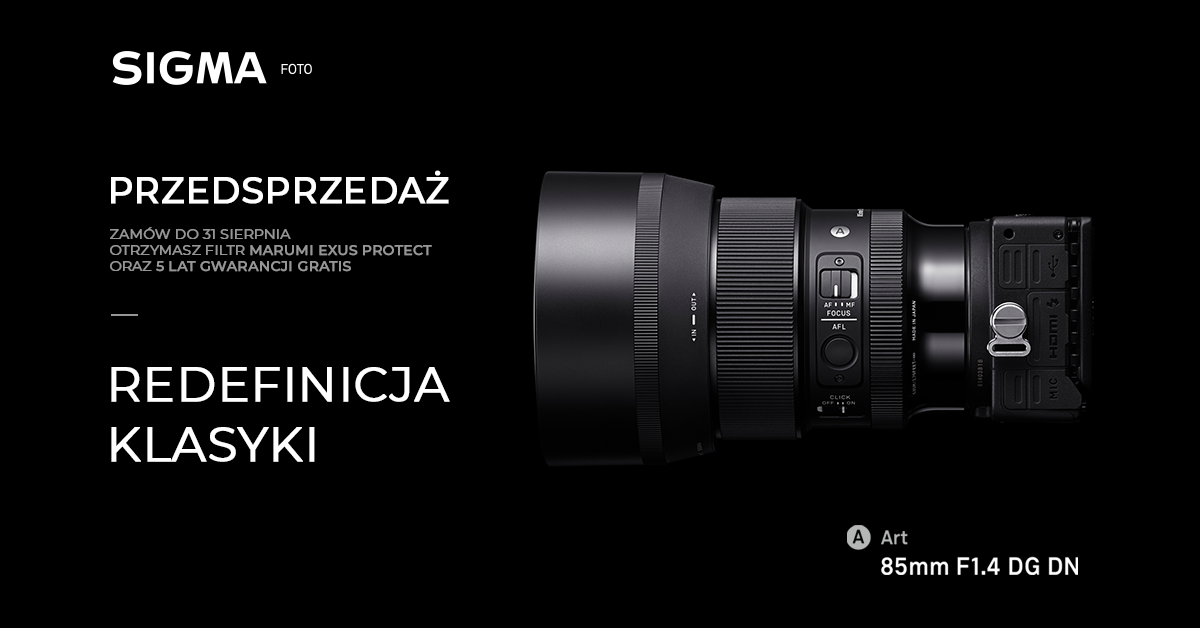 SIGMA 85mm F1.4 DG DN