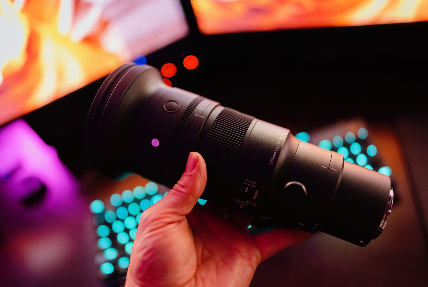 Sigma 500mm F5.6 DG DN OS | Sports budowa