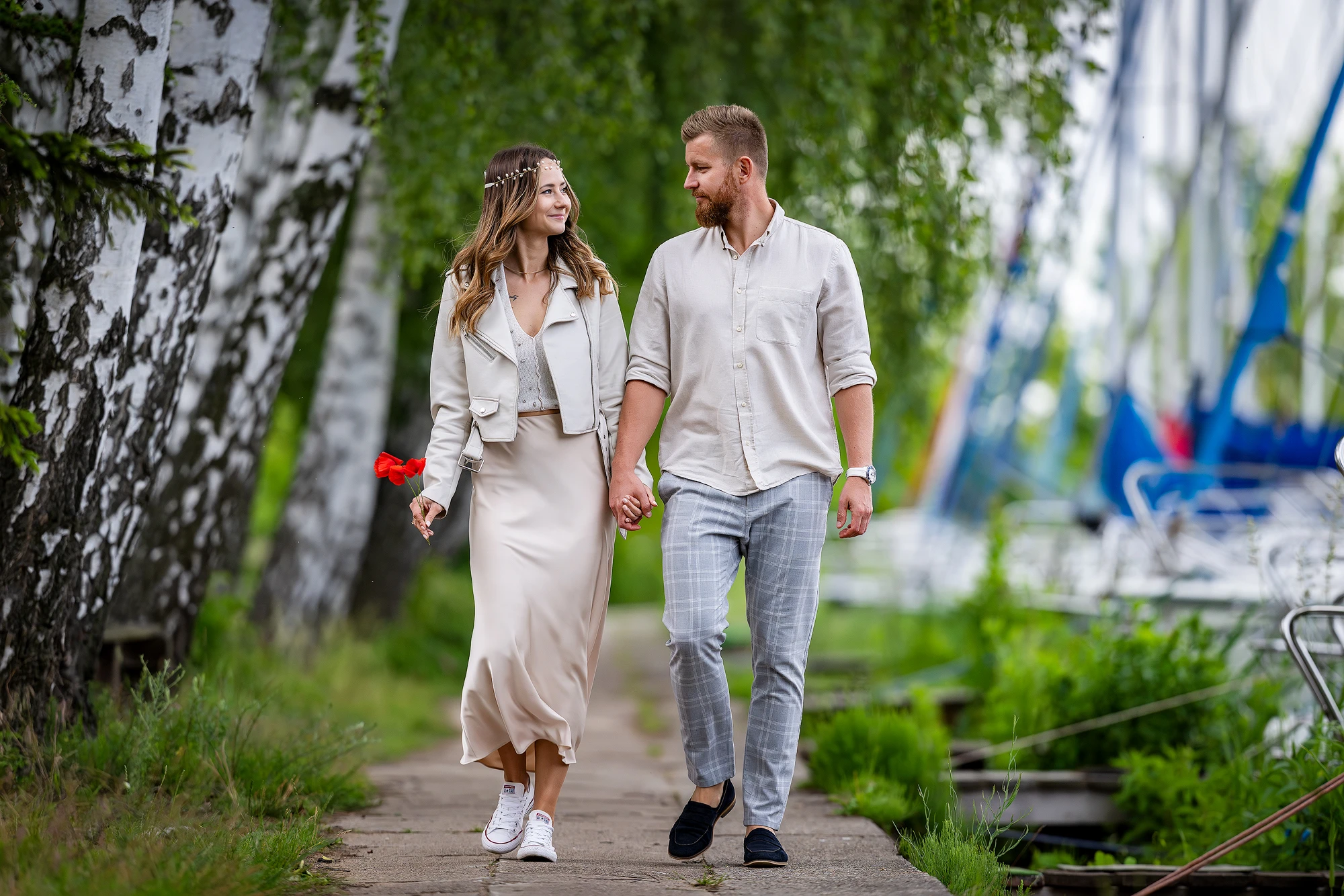 zdjęcie pary wykonane obiektywem SIGMA 200 mm F2 DG OS Sports