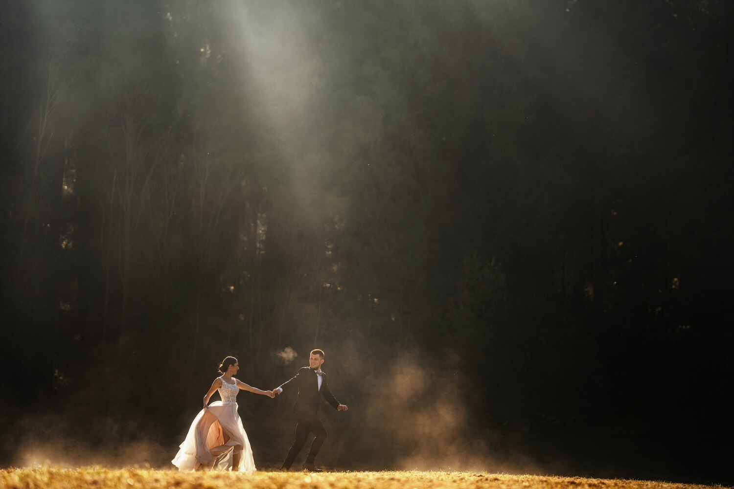 Zdjęcia sesji ślubnej wykonane obiektywem SIGMA 85 mm F1.4 DG HSM | Art, Fot. Mateusz Marzec