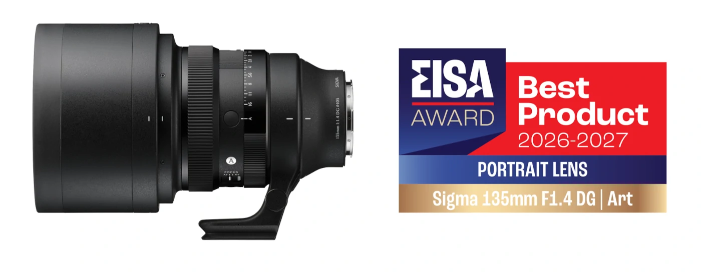 Sigma 135mm F1.4 DG | Art Nagroda w kategorii: EISA Portrait Lens 2026–2027